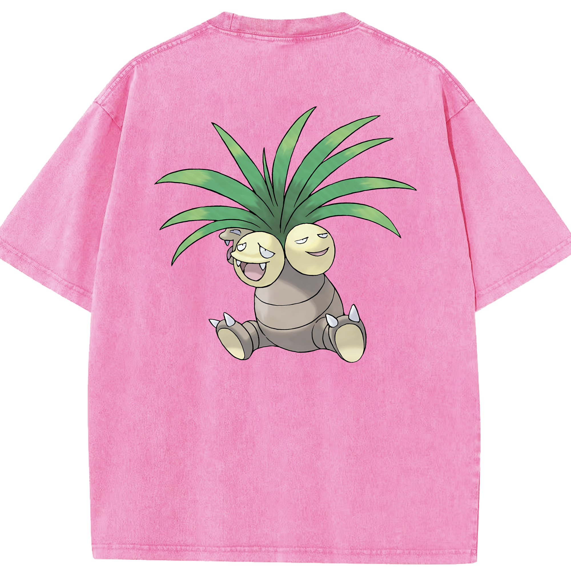 （画像用） ポケットモンスター Pokémon 綿100% ヴィンテージ風 半袖Tシャツ（背面プリント）